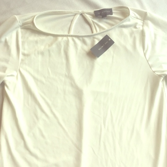 NWT long sleeve cream blouse - Picture 1 of 5